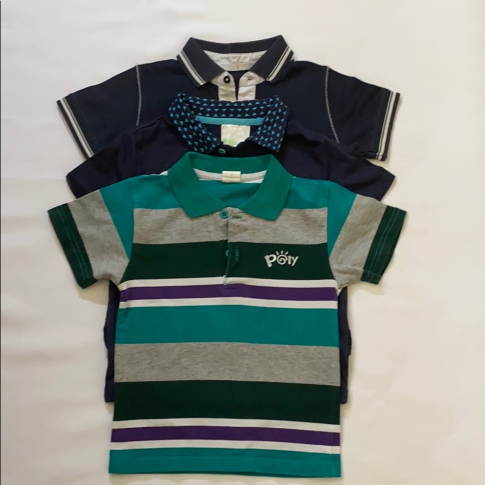 Toddler tshirt3/4 years button down